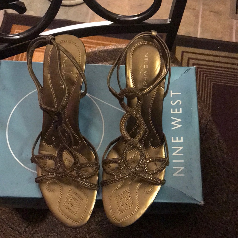 Nine West Bronze Sandal